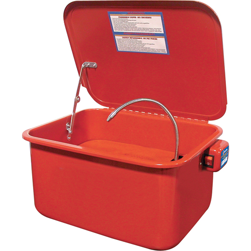 Bassins de nettoyage autorecyclants, Acier, 5 gal. Les Distributions ICE