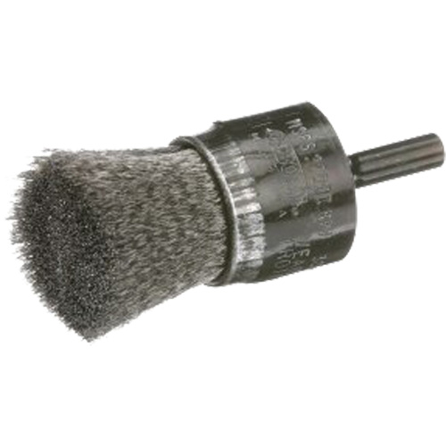 Crimped Wire End Brush, 1", 0.006" Fill Les Distributions ICE