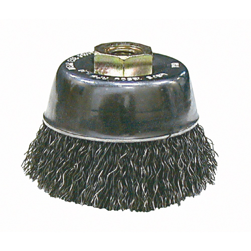 Crimped Wire Cup Brushes - High Speed Small Grinder Les Distributions ICE
