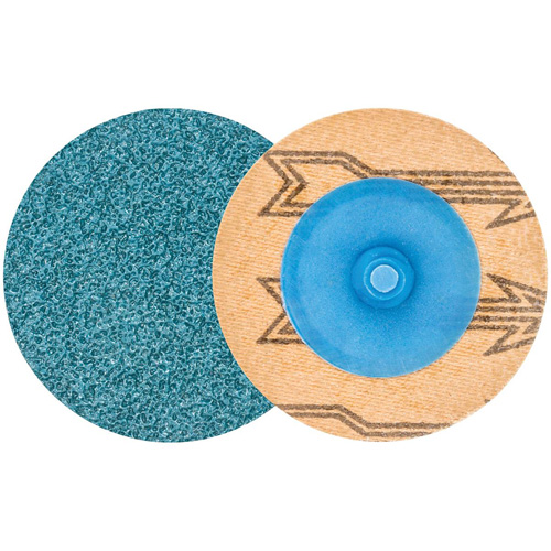 Disque de ponçage TWIST TOPCUT, 2" dia., Grain 60, Zirconium Les Distributions ICE