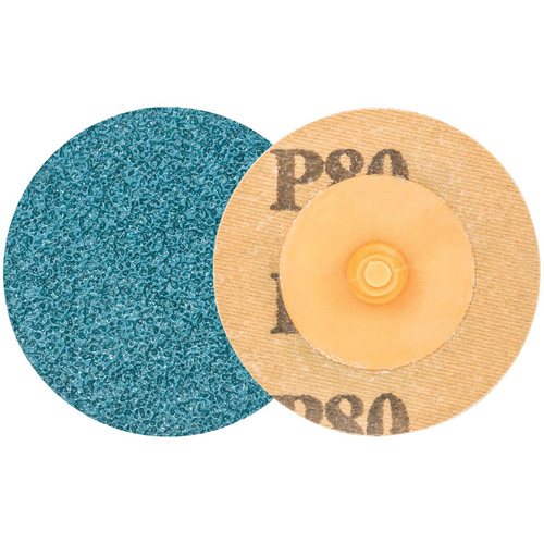 TWIST TOPCUT Sanding Disc, 2" Dia., 80 Grit, Zirconium Les Distributions ICE
