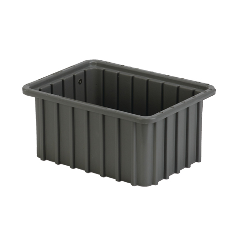 Divider Box, Polyethylene, 9.8" W x 7.3" D x 5" H, Grey Les Distributions ICE