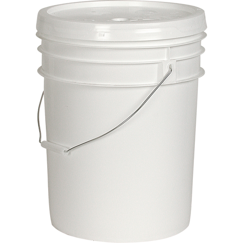 Seau d'usage g&eacute;n&eacute;ral sans couvercle, Plastique, 4 L Les Distributions ICE