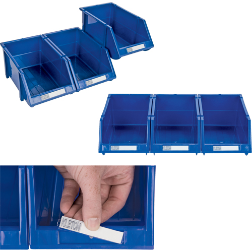 Bac empilable & &agrave; suspendre, 11-13/16" la, 7" h x 17-11/16" p, Bleu Les Distributions ICE