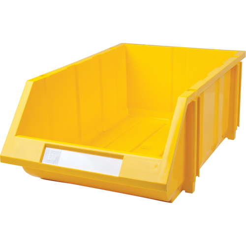 Bac empilable & &agrave; suspendre, 11-13/16" la, 7" h x 17-11/16" p, Jaune Les Distributions ICE