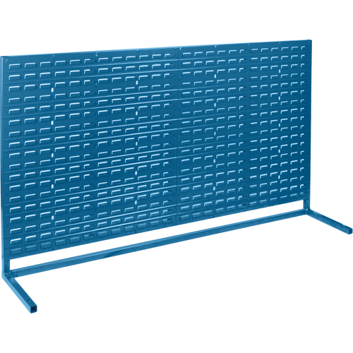 Supports d'&eacute;tabli &agrave; fentes - Supports seulement, 0 bacs, 72" la x 15" p x 40" h Les Distributions ICE
