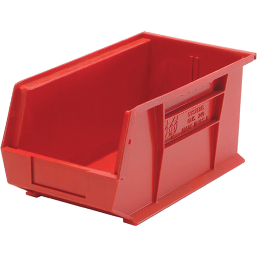 Ultra Stack & Hang Bin, 8-1/4" W x 7" H x 14-3/4" D, Red Les Distributions ICE