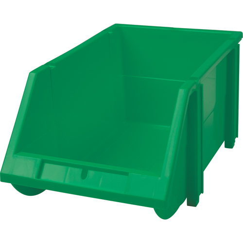 Bac empilable & &agrave; suspendre, 5-7/8" la, 4-11/16" h x 9-13/16" p, Vert Les Distributions ICE
