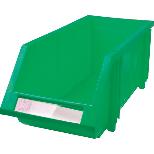 Bac empilable & &agrave; suspendre, 7-7/8" la, 7" h x 17-11/16" p, Vert Les Distributions ICE