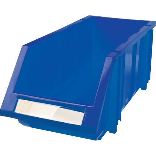 Bac empilable & &agrave; suspendre, 7-7/8" la, 7" h x 17-11/16" p, Bleu Les Distributions ICE