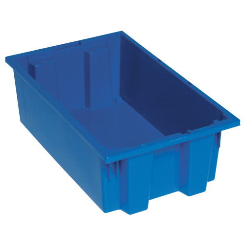 Contenants Stack & Nest, 12" x 23,5" x 15,5", Rouge Les Distributions ICE
