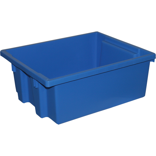 Contenants De Rangement Stack-N-Nest, 6" x 15,25" x 12,25", Bleu Les Distributions ICE
