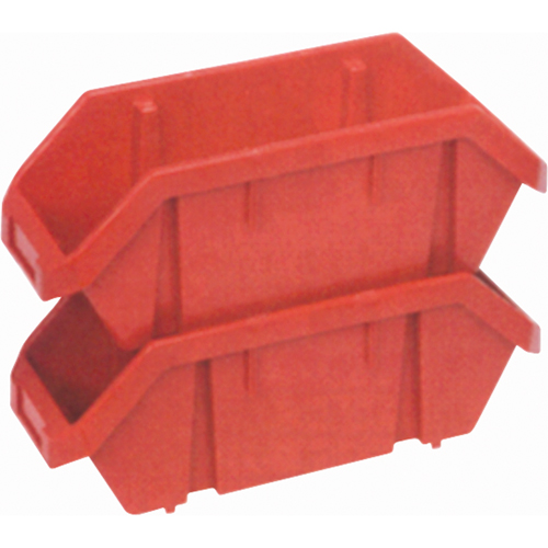 Boîtes &agrave; ramassage rapide "Quick Pick", 7" x 6,625" x 18,5", Rouge Les Distributions ICE