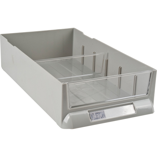 Tiroir de rechange pour armoires de pi&egrave;ces KPC-100, Plastique, 6-3/8" la x 11-3/10" p, 2-11/16" h, Gris Les Distributions ICE