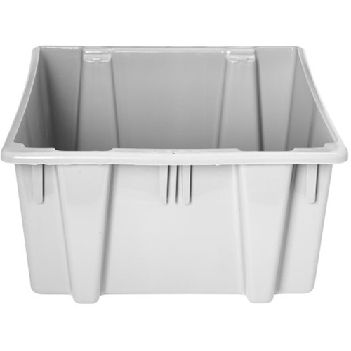 Caisse-palette empilable et emboîtable, 13" x 15,5" x 19,5", Gris Les Distributions ICE