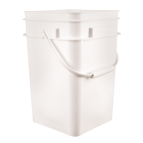 Square Pail, Plastic, 4.25 gal. Les Distributions ICE
