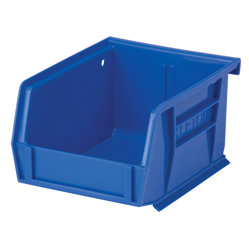 Bac empilable & &agrave; suspendre, 4-1/8" la, 3" h x 5-3/8" p, Bleu Les Distributions ICE