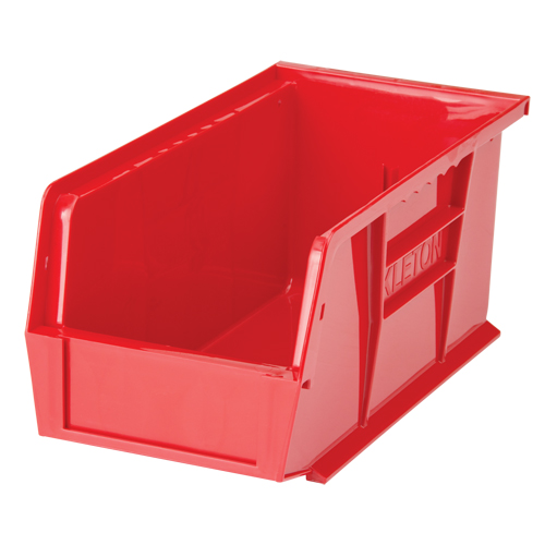 Bac empilable & &agrave; suspendre, 5-1/2" la, 5" h x 10-7/8" p, Rouge Les Distributions ICE