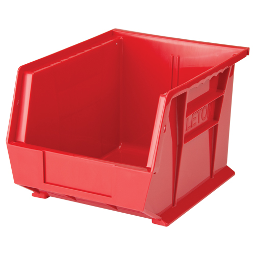 Bac empilable & &agrave; suspendre, 8-1/4" la, 7" h x 10-3/4" p, Rouge Les Distributions ICE