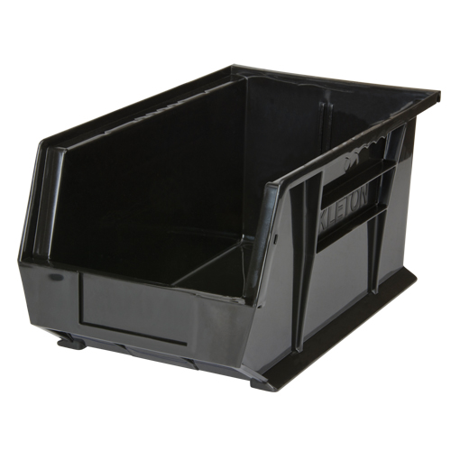 Stack & Hang Bin, 8-1/4" W x 7" H x 14-3/4" D, Black Les Distributions ICE
