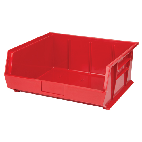Stack & Hang Bin, 16-1/2" W x 7" H x 14-3/4" D, Red Les Distributions ICE