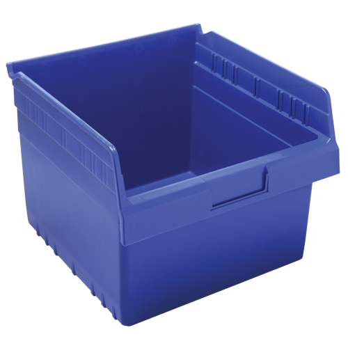Bacs pour &eacute;tag&egrave;re Store-Max, 11-1/8" la x 8" H x 11-5/8" p, Bleu, Capacit&eacute; 44 lb Les Distributions ICE