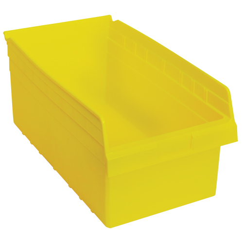 Bacs pour &eacute;tag&egrave;re Store-Max, 11-1/8" la x 8" H x 17-7/8" p, Jaune, Capacit&eacute; 56 lb Les Distributions ICE