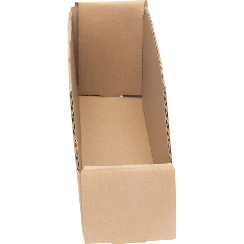 Boîtes profondes en carton ondul&eacute;, 2-7/8" la x 11-1/4" p x 4-1/2" h, Beige Les Distributions ICE