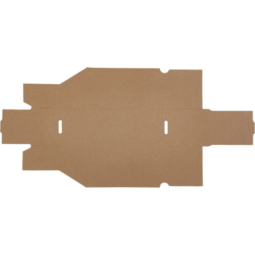 Deep Corrugated Parts Bins, 3-3/4" W x 11-1/4" D x 4-1/2" H, Beige Les Distributions ICE