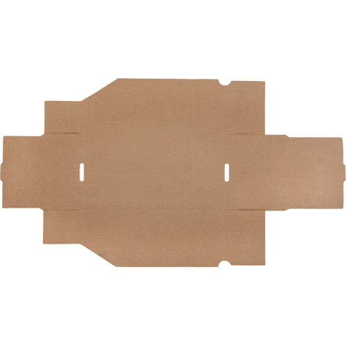 Deep Corrugated Parts Bins, 5-3/4" W x 11-1/4" D x 4-1/2" H, Beige Les Distributions ICE