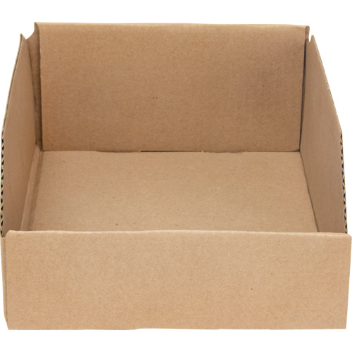 Boîtes profondes en carton ondul&eacute;, 8-3/4" la x 11-1/4" p x 4-1/2" h, Beige Les Distributions ICE