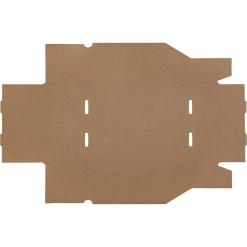 Boîtes profondes en carton ondul&eacute;, 8-3/4" la x 11-1/4" p x 4-1/2" h, Beige Les Distributions ICE