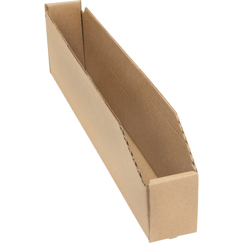 Boîtes profondes en carton ondul&eacute;, 2-7/8" la x 17-1/4" p x 4-1/2" h, Beige Les Distributions ICE