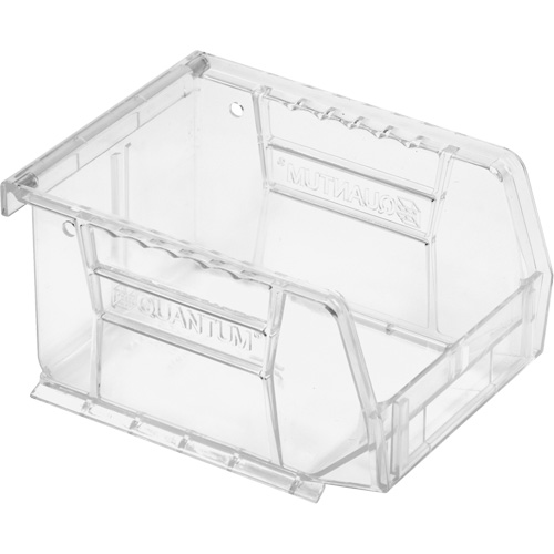 Crystal Clear Ultra Bins, 4-1/8" W x 3" H x 5-3/8" D, Clear Les Distributions ICE