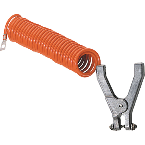 Coiled Grounding Clamps, 240" Long Les Distributions ICE
