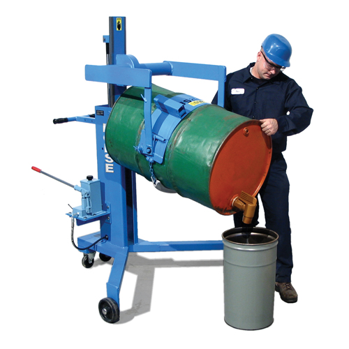 Basculeur - palettiseurs pour barils, 55 gal. US (45 gal. imp.) Les Distributions ICE