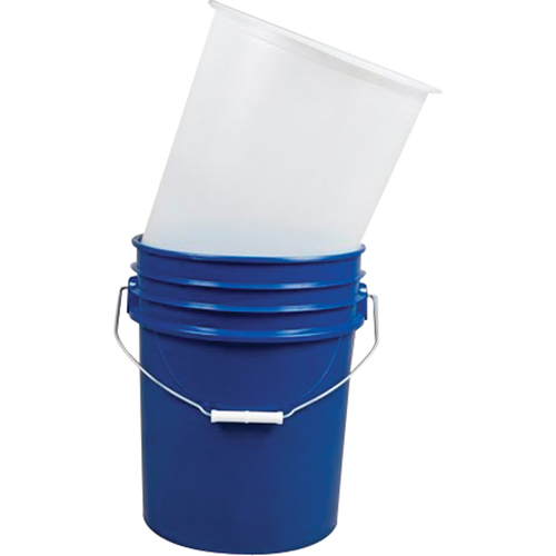 Doublures pour seaux en acier, 11-1/4" dia. x 12-1/4" h, 5 gal. US (4,16 gal. imp.) capacit&eacute; Les Distributions ICE