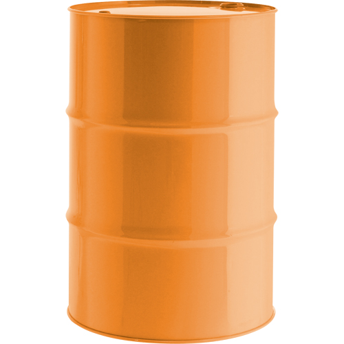 Steel Drums, 55 US gal (45.8 imp. Gal.), Unlined, Orange, Closed Top, UN1A1/Y1.8/300, 16 Gauge Les Distributions ICE