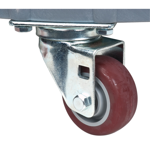 Socle roulant pour baril de confinement des fuites, 24,25" dia. X 7,625" h, Cap. de d&eacute;versement 1,5 gal. US Les Distributions ICE