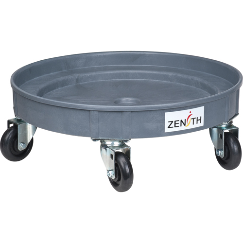 Leak Containment Drum Dolly, 24.25" dia. X 8.625" H, 1.5 US Gal. Spill Cap. Les Distributions ICE