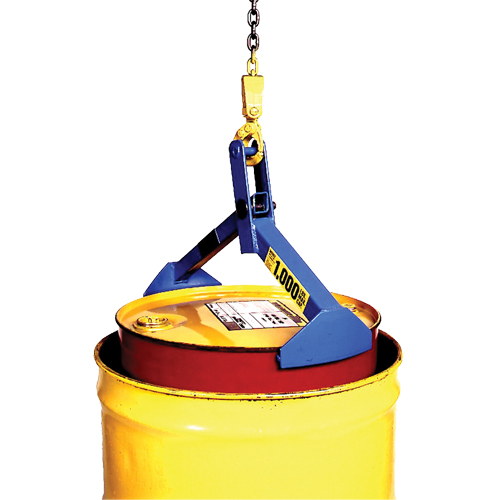 Drum & Overpack Lifter, 55 -85 US gal. (45 -70 Imperial Gal.), 1000 lbs./454 kg Cap. Les Distributions ICE