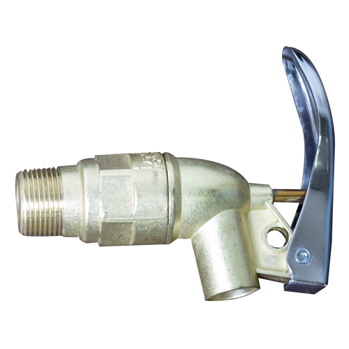 Soupape de baril en zinc sans pare-flamme, Alliage de zinc, entr&eacute;e NPT 3/4" Les Distributions ICE