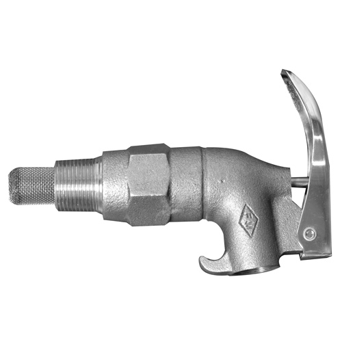 Soupape de baril en zinc avec pare-flamme, Alliage de zinc, entr&eacute;e NPT 3/4" Les Distributions ICE