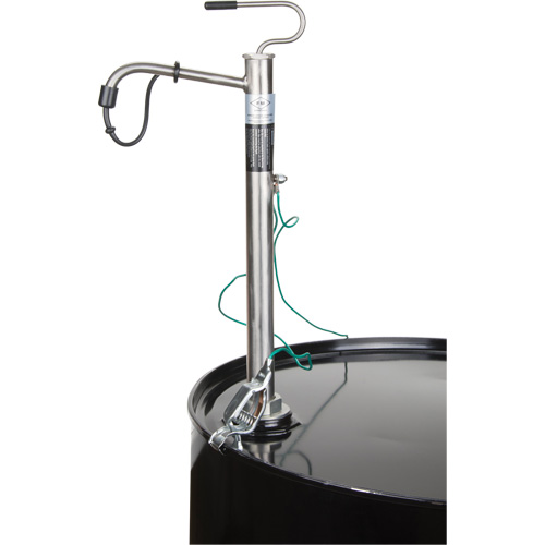 Pompe de type &agrave; tirer pour baril homologu&eacute;e FM, Pour 15 - 55 gal., 7 oz/course Les Distributions ICE