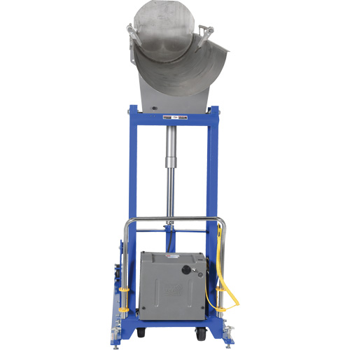Portable Hydraulic Drum Dumper, For 30 - 55 US Gal. (25 - 45.8 Imperial Gal.) Les Distributions ICE