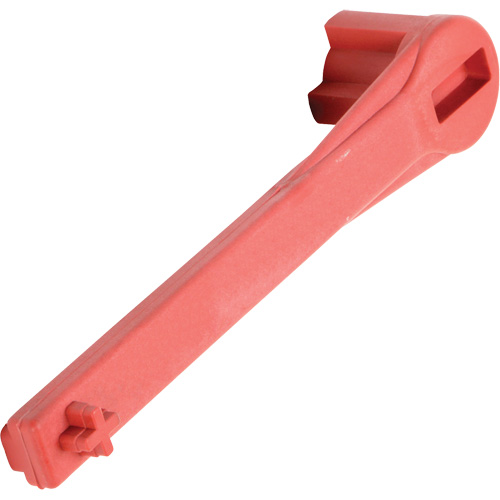 Single Ended Specialty Bung Nut Wrench, 1-1/4" Opening, 8" Handle, Non-Sparking Nylon Les Distributions ICE