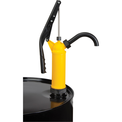 Lever-Type Drum Pump, Polypropylene, 14 oz./Stroke, Fits 5-55 Gal. Les Distributions ICE