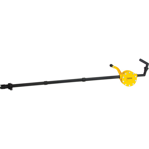 Rotary Type Drum Pump, Polypropylene, Fits 15 - 55 US Gal., 8 oz./Stroke Les Distributions ICE