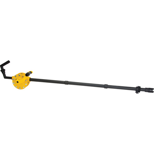 Rotary Type Drum Pump, Polypropylene, Fits 15 - 55 US Gal., 8 oz./Stroke Les Distributions ICE