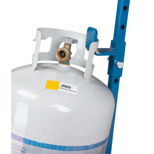 Cylinder Cart, Flat-Free Wheels, 15-1/2" W x 14-1/4" L Base, 600 lbs. Les Distributions ICE